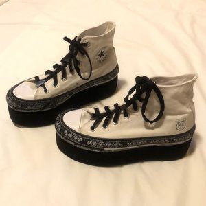 Miley Cyrus Platform Converse